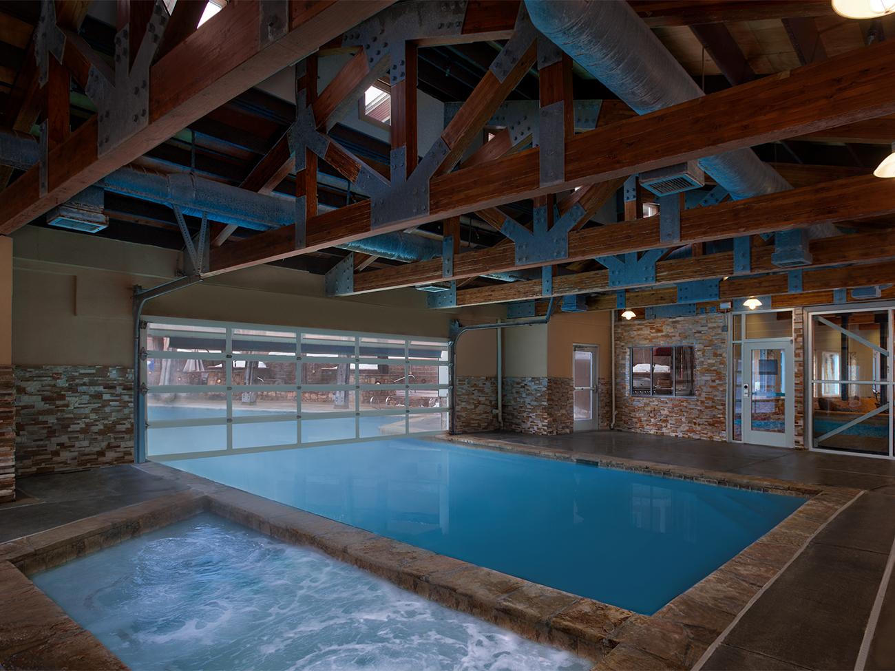 Indoor/Outdoor Pool & Whirlpool Spa